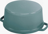 La Cocotte Garnek Żeliwny Okrągły 6.7 Ltr, Eukaliptusowy - Staub
