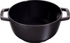 Staub Zestaw do fondue 16 cm, czarny