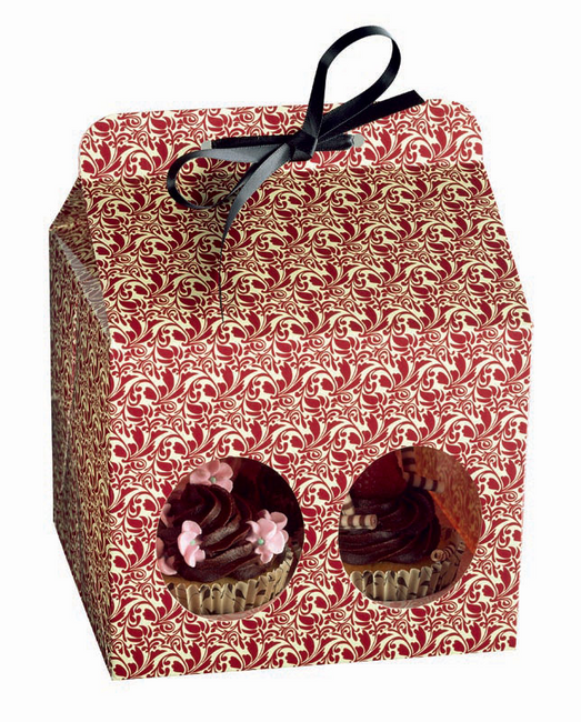 Opakowanie Prezentowe Na 4 Muffinki Flora