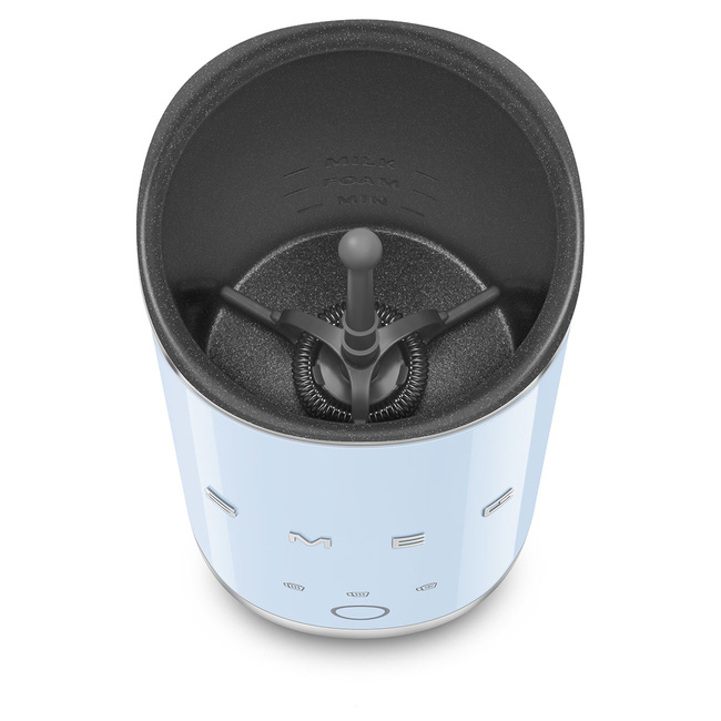 Spieniacz do mleka Smeg Mff02Pbeu Pastelowy błękit 50's Style