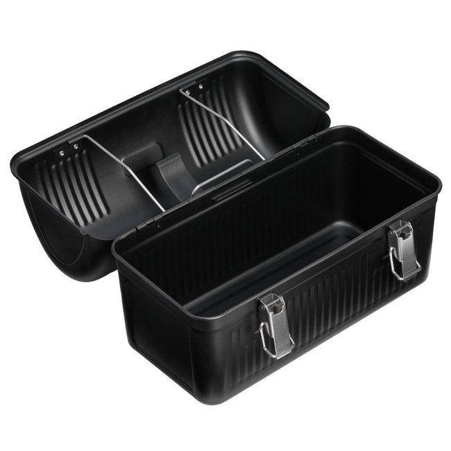 Lunchbox stalowy Stanley Vintage 9,5 l z uchwytem na termos, czarny Classic Black