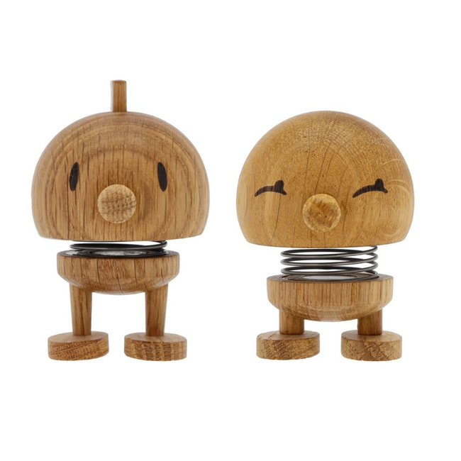 Figurki Hoptimist Bimble & Bumble S z dębu, zestaw 2 sztuk