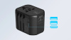 Extralink Smart Life Adapter dla podróżnych EU/UK/USA/AU/CH + USB-C, USB-A
