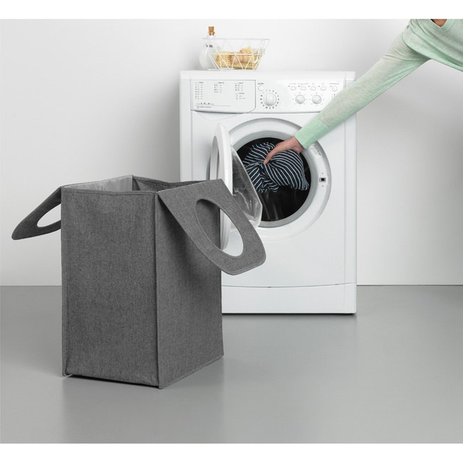 Kosze na pranie prostokątne Pepper Black - Brabantia