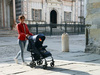 Wózek spacerowy Foppapedretti Pesopiuma Blue – niebieski