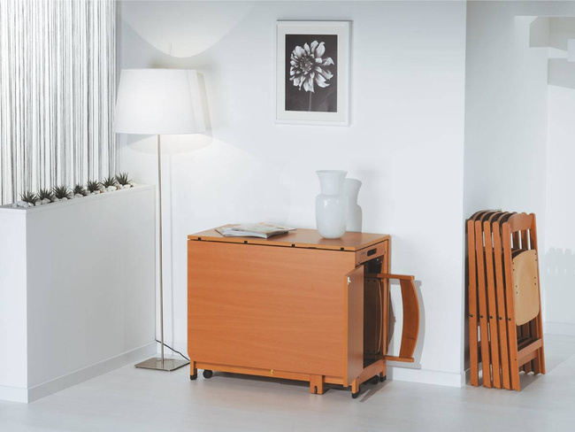 Stół składany Foppapedretti Copernico Walnut – orzech