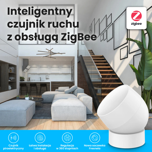 Extralink Smart Life Motion Sensor | Czujnik ruchu | Pir, Smart Home, Tuya