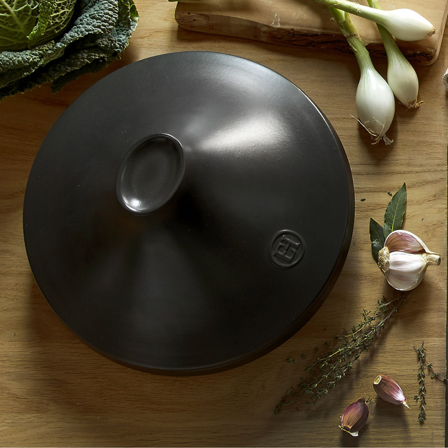 tagine do gotowania 33 cm 4 l czarny - Emile Henry