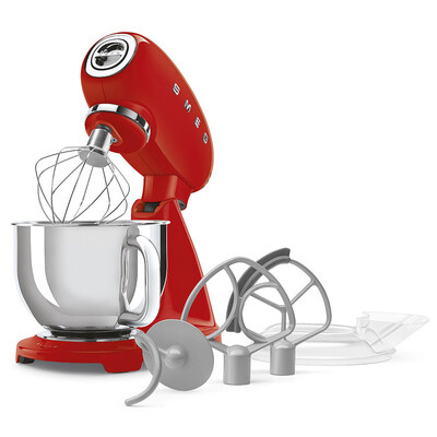 Smeg - Mikser SMF05RDEU 50's Style - czerwony