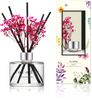 Dyfuzor zapachowy z patyczkami i prawdziwymi kwiatami 120 ml Rose Perfume - Cocodor