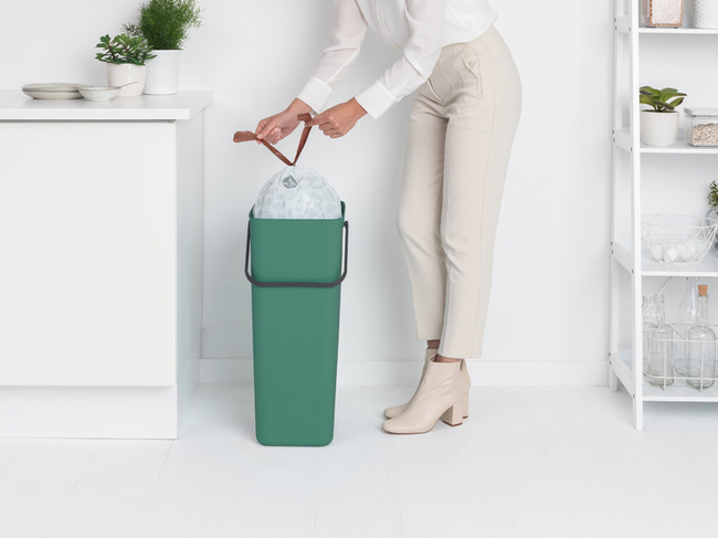 Kosz Sort&Go, 40L, zielony, Brabantia