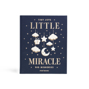 Album na zdjęcia dziecka Printworks Little Miracle, haftowany, niebieski, 60 stron