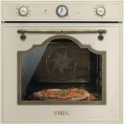 Smeg - Piekarnik, 60 cm, Cortina, Kremowy Cortina SFP750PopZ Kremowy (Pokrętła z Mosiądzu)