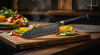 Nóż kuchenny Samura MO-V Santoku Stonewash 13.8 cm