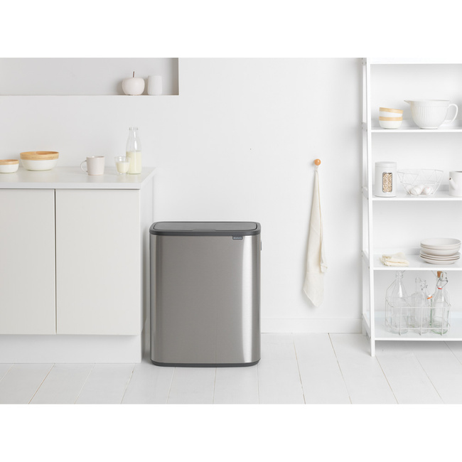 Kosz na śmieci Touch Bin BO stal matowa - Brabantia - Outlet