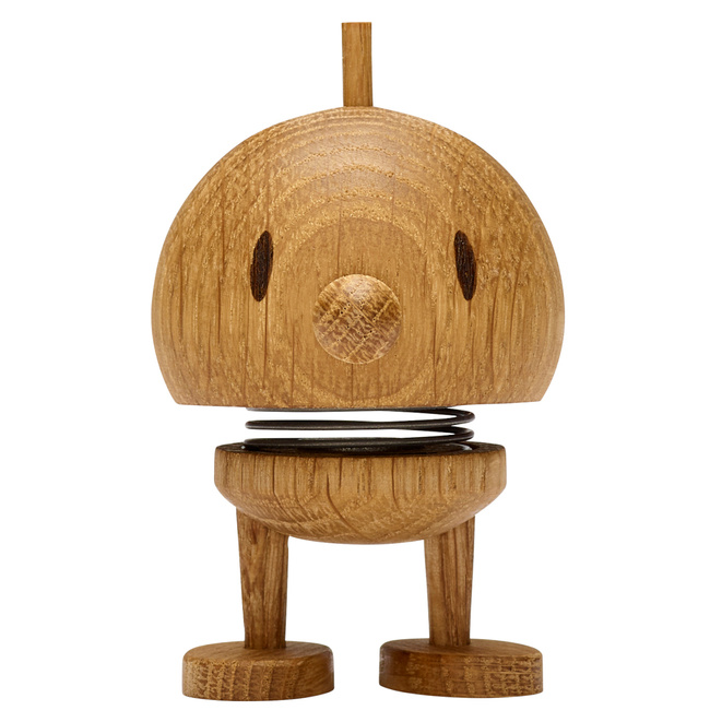 Figurka Hoptimist Bumble S Dąb Fsc Designerska Drewniana Dekoracja Biurka