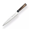 Suncraft Nóż Sashimi SENZO BLACK, ostrze VG-10 / 33-warstwowa stal damasceńska, rękojeść Pakkawood, 21 cm