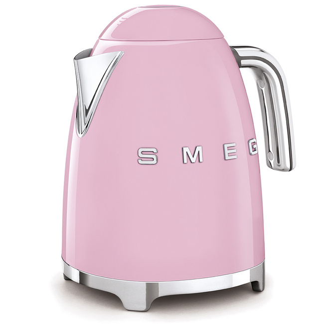 Zestaw Smeg - Czajnik + Toster na 2 kromki pastelowy róż