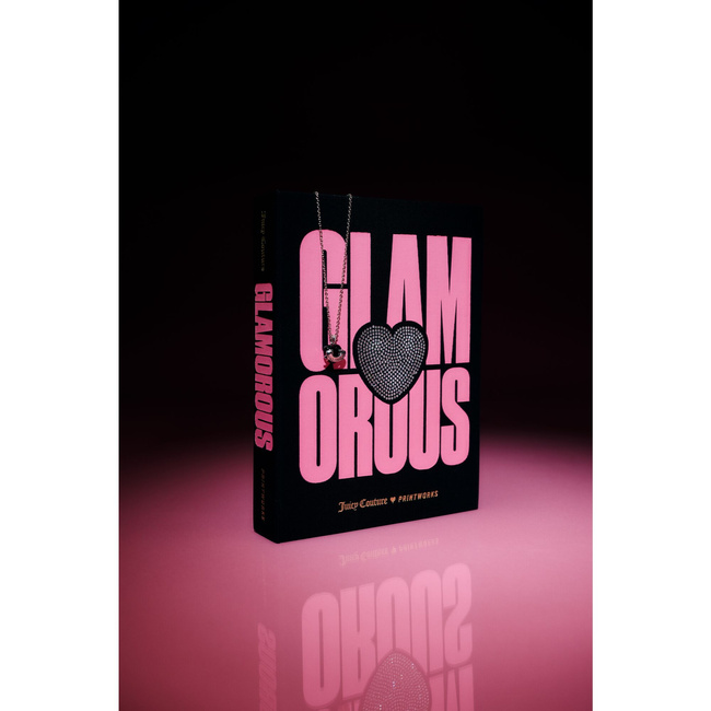Szkatułka na biżuterię Printworks x Juicy Couture Glamorous, czarna, w formie książki
