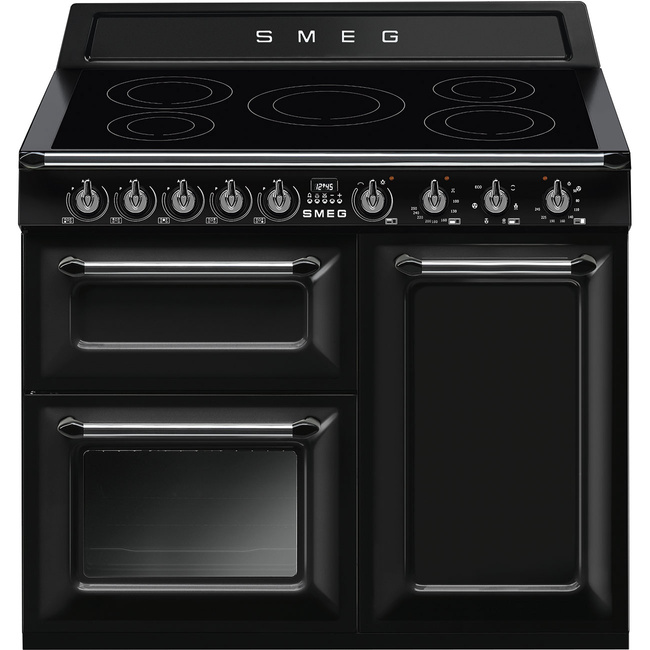 Smeg - Kuchnia wolnost, 100cm, Victoria, czarny Victoria Tr103Ibl2 Czarny