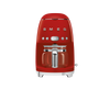 Smeg - Ekspres przelewowy, czerwony Dcf02rdeu 50's Style