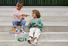 Mepal Lunch set Campus 3 el Hot Wheels lunchbox pudełko na owoce bidon 750 ml 400 ml