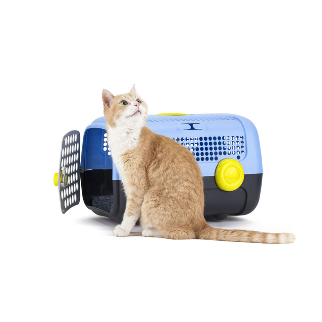 Transporter Dla Zwierząt, Niebiesko- Szary - United Pets