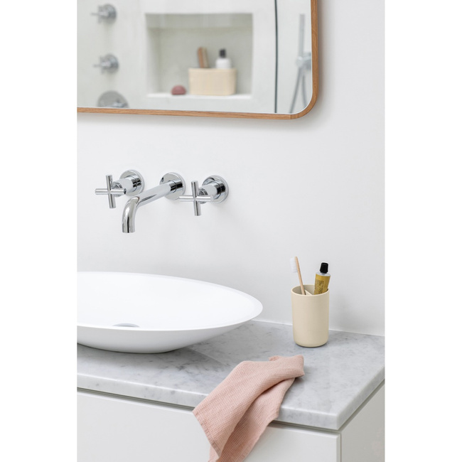 Kubek na szczoteczki do zębów Brabantia ReNew, Soft Beige