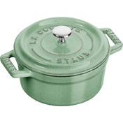 Mini Cocotte Mini Garnek Żeliwny Okrągły 250 Ml, Miętowy - Staub