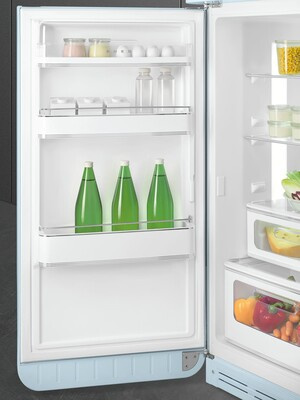 Smeg - Chłodziarko-zamrażarka FAB30LPB6 50'S STYLE - pastelowy błękit