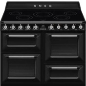 Smeg - Kuchnia wolnost, 110cm, Victoria, Czarny Victoria Tr4110Ibl2 Czarny.