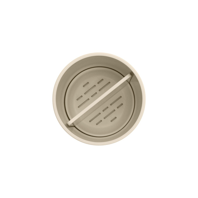 Kubek na szczoteczki do zębów Brabantia ReNew, Soft Beige
