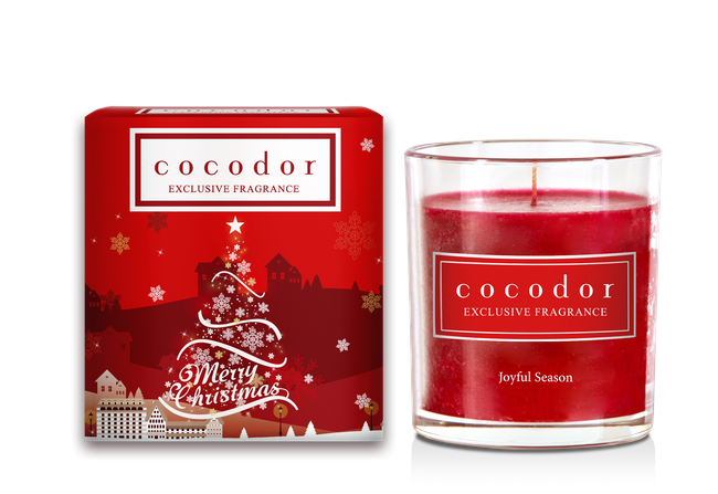 Świeca zapachowa Premium Joyful Season 140g PCA30460 - Cocodor