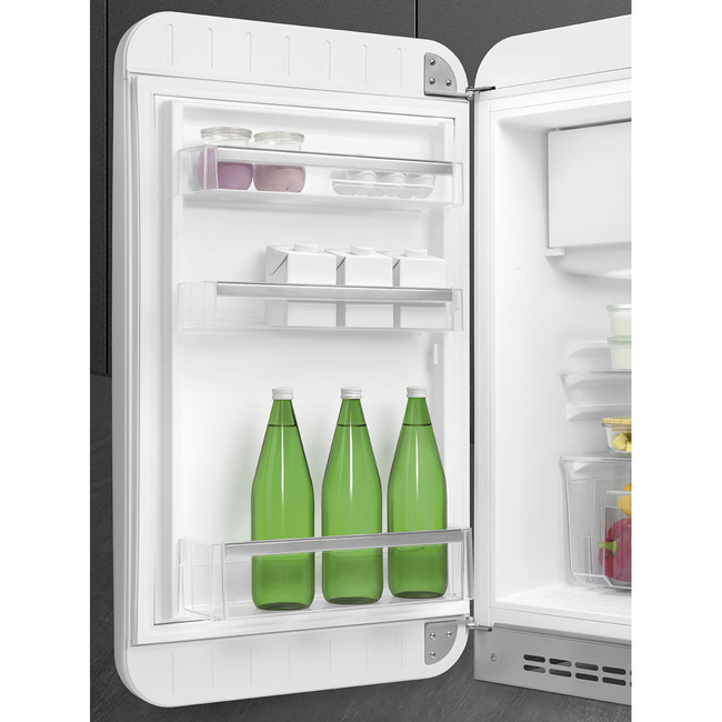 Smeg - Chłodziarko-zamrażarka FAB10LWH6 50'S STYLE - biały