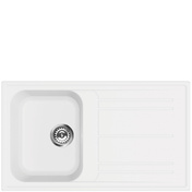 Smeg - Zlewozmywak kompozytowy LZ861B RIGAE