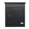 EXTRALINK LockStar Skrzynka na Paczki Stalowa 44x34x55 cm Solidna Zabezpieczająca