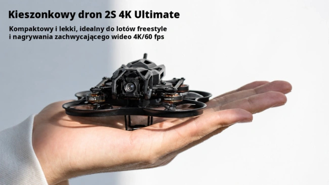 Dron FPV BetaFPV Pavo Femto PNP ELRS 2.4G, whoop 2S 75 mm pod DJI O4 Air Unit