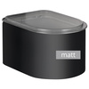 Pojemnik metalowy 1,0l Loft czarny Matt - Wesco