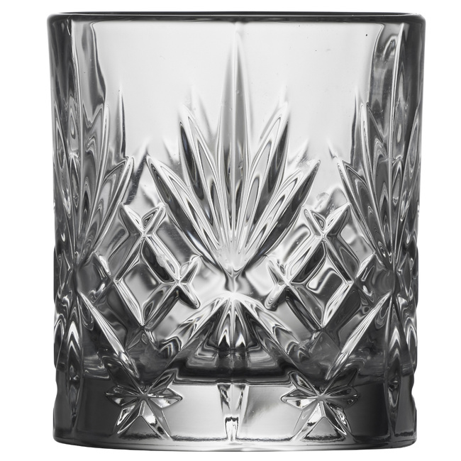Kieliszki do shotów ze szkła kryształowego Melodia 80 ml 6 sztuk 31134 - Lyngby glas