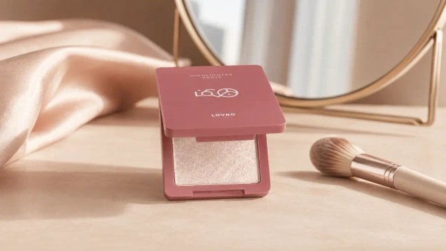 Rozświetlacz w kremie Lovro Highlighter Paste, efekt mokrego blasku, 8 g