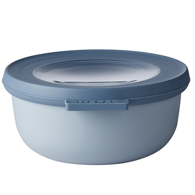 Pojemnik Cirqula okrągła 350 ml Nordic Blue - Mepal