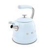 Smeg - Czajnik z gwizdkiem, pastelowy błękit 50's style WKF01PB.