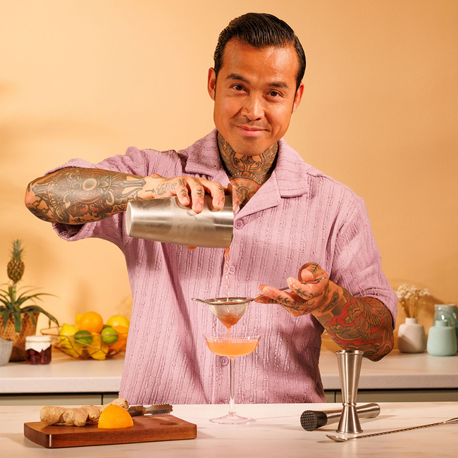 Zestaw koktajlowy Vacu Vin Bar w pudełku Cocktail Lover, 7 elementów