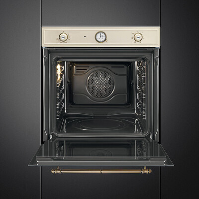 Smeg - Piekarnik, 60 cm, Cortina, SF67C1PO CORTINA - kremowy