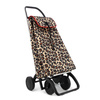 Wózek na zakupy Rolser I-Max Wild 4 Camel 4-kołowy 43 l lekki aluminiowy