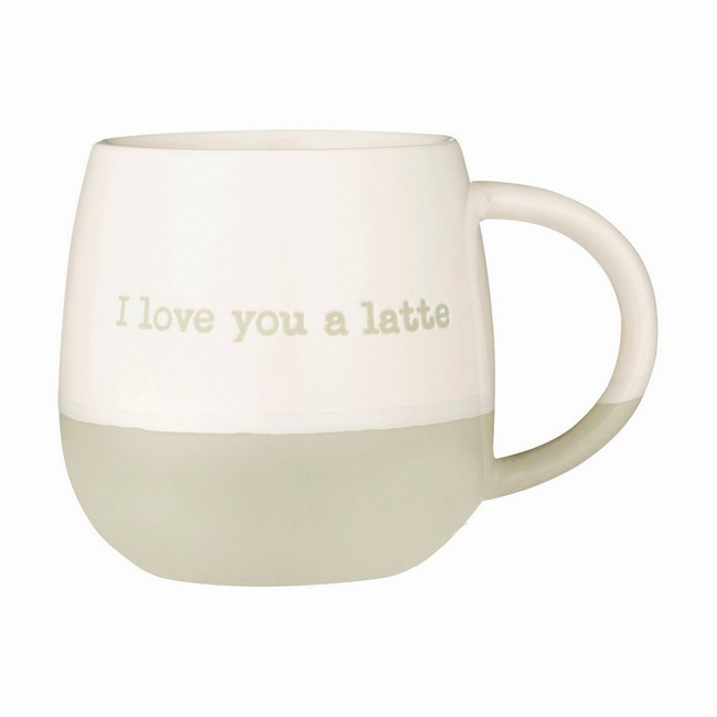 Kubek 340ml. "I Love You a Latte" - Price & Kensington (Rayware Group)
