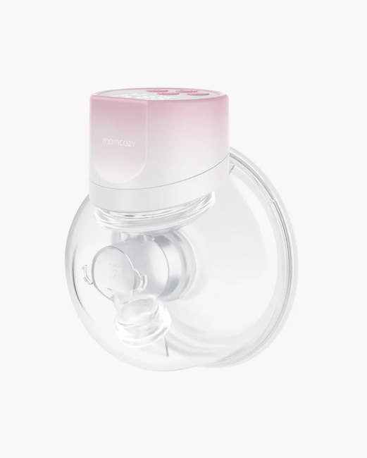 Momcozy S12 Pro laktator pojedynczy różowy 180ml do odciągania mleka