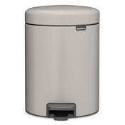 Kosz pedałowy Brabantia NewIcon 5 l, Soft Grey