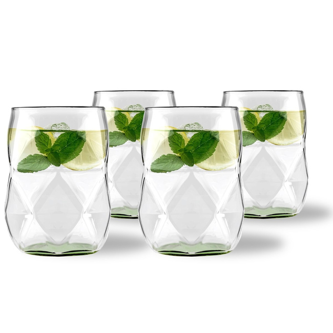 Szklanki 450 ml Geo Fondo Green - Vialli Design