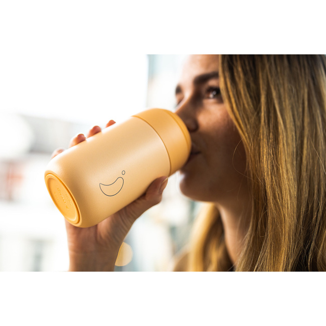Termiczny Kubek Do Kawy Chilly's | 500ml | Brzoskwiniowy - Chilly's Bottles